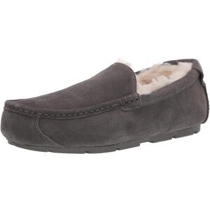 Koolaburra Men's Charcoal Suede Loafers